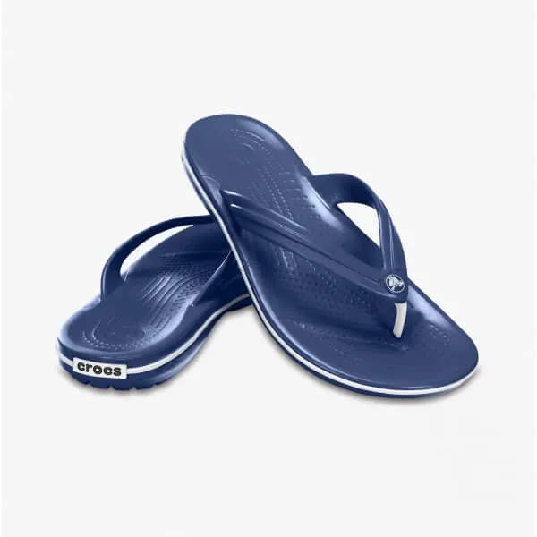 11033-410 CROCBAND FLIP Unisex Flip-Flops Navy