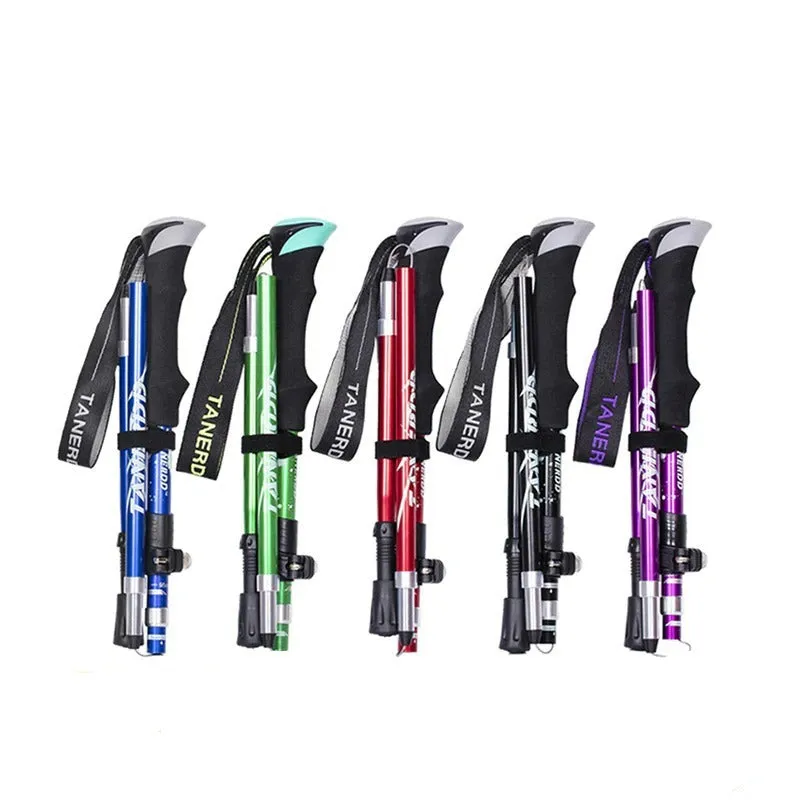 5-Section Outdoor Fold Trekking Poles