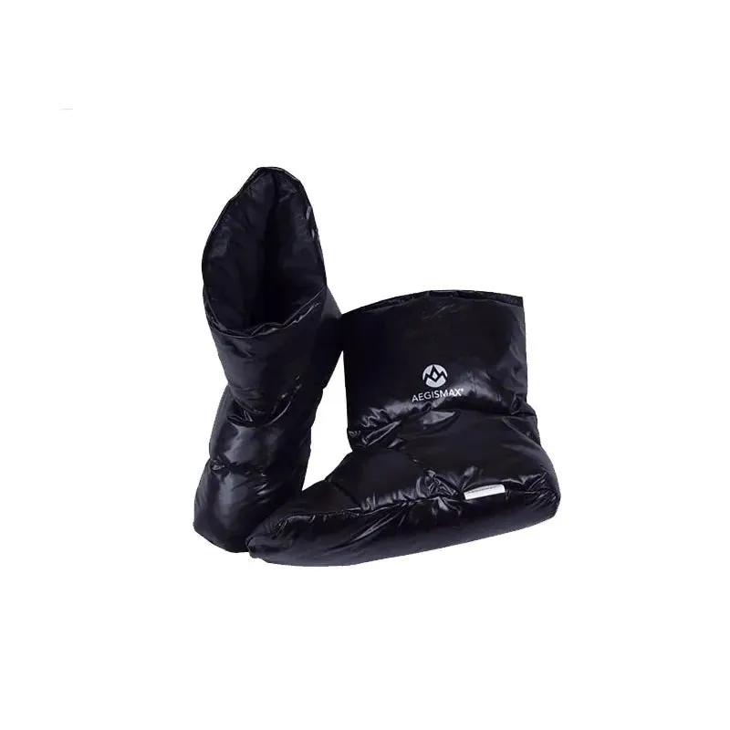AEGISMAX Winter Warm Down Booties: Cozy Camping Essentials for Chilly Outdoor Adventures