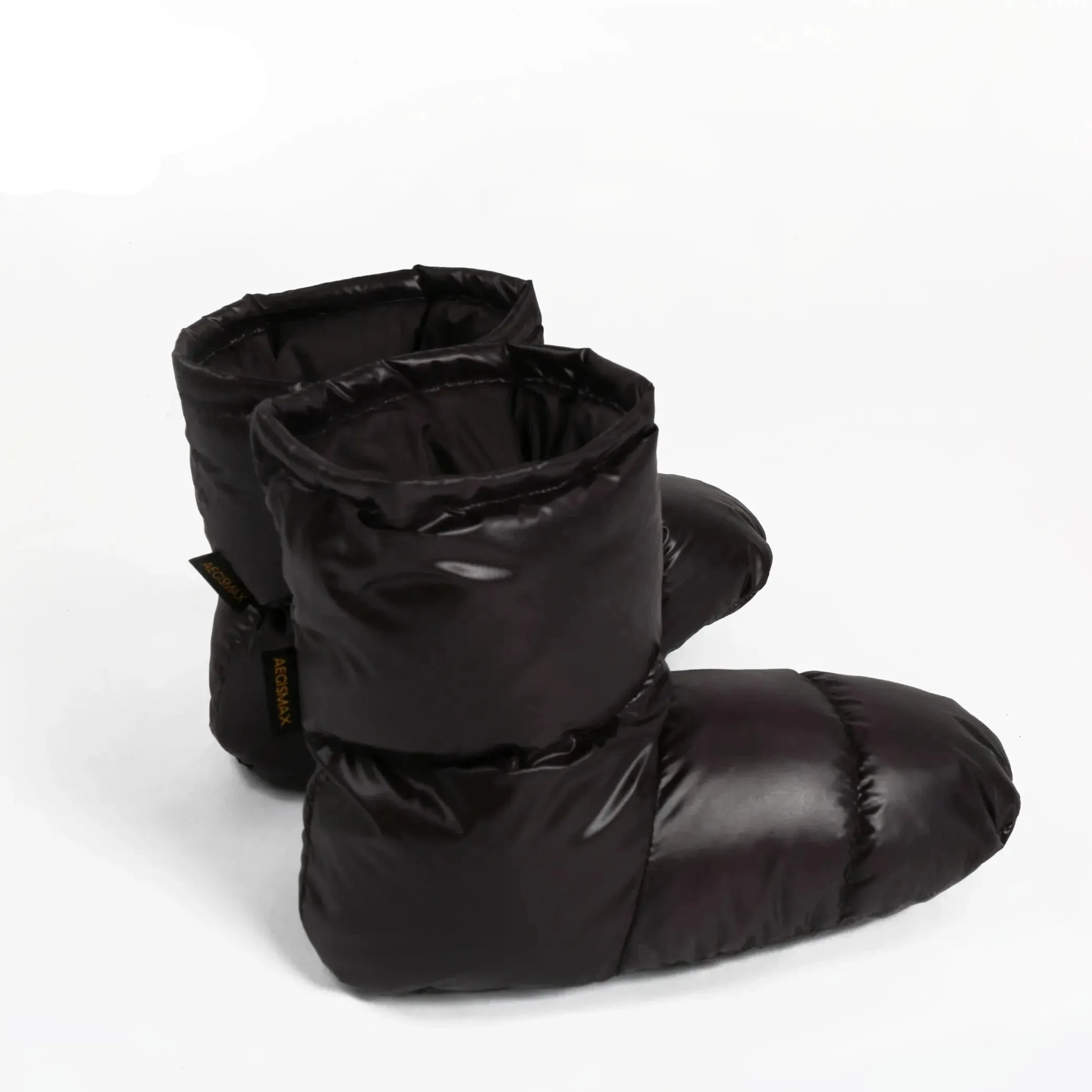 AEGISMAX Winter Warm Down Booties: Cozy Camping Essentials for Chilly Outdoor Adventures