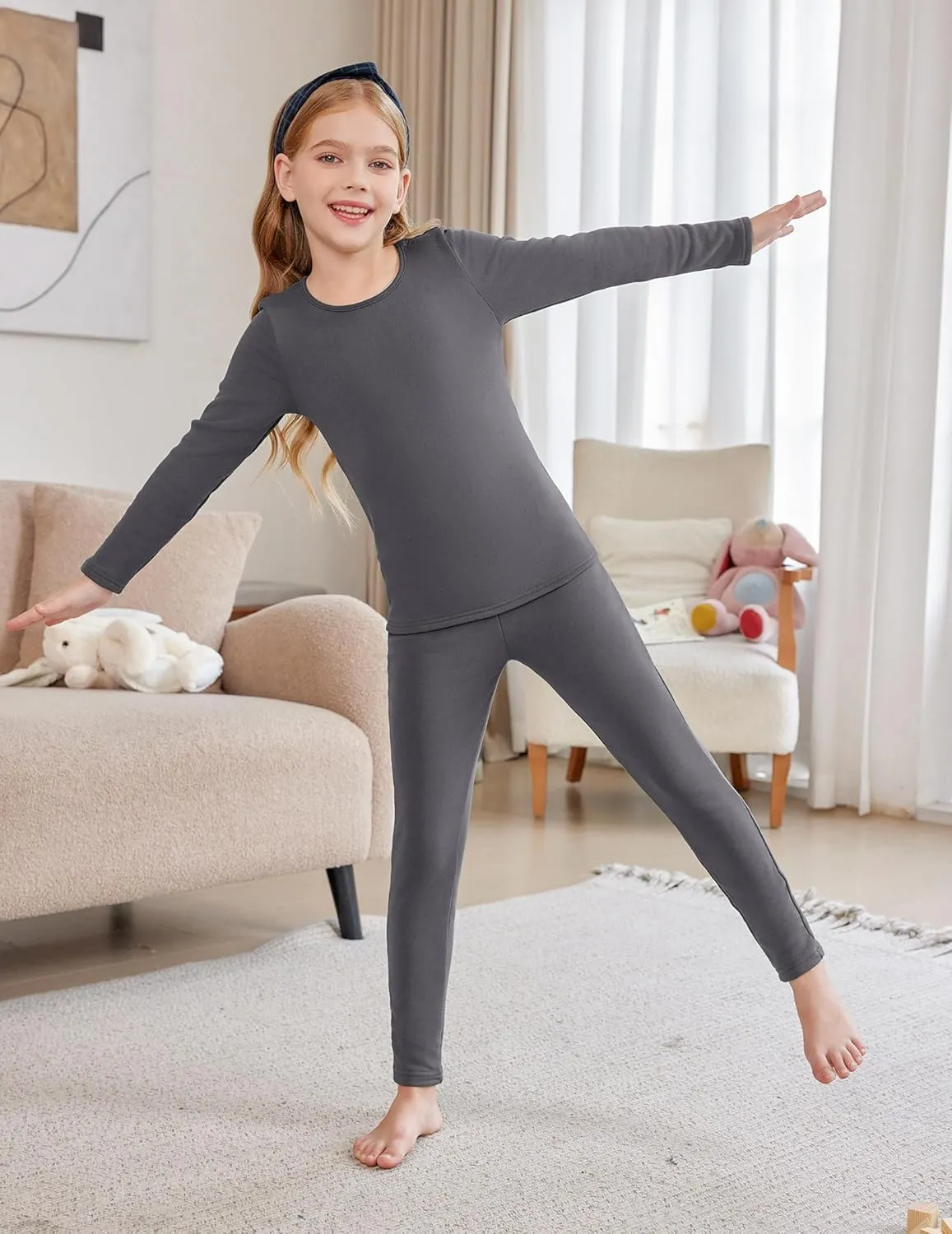 Arshiner Girls Thermal Underwear Set