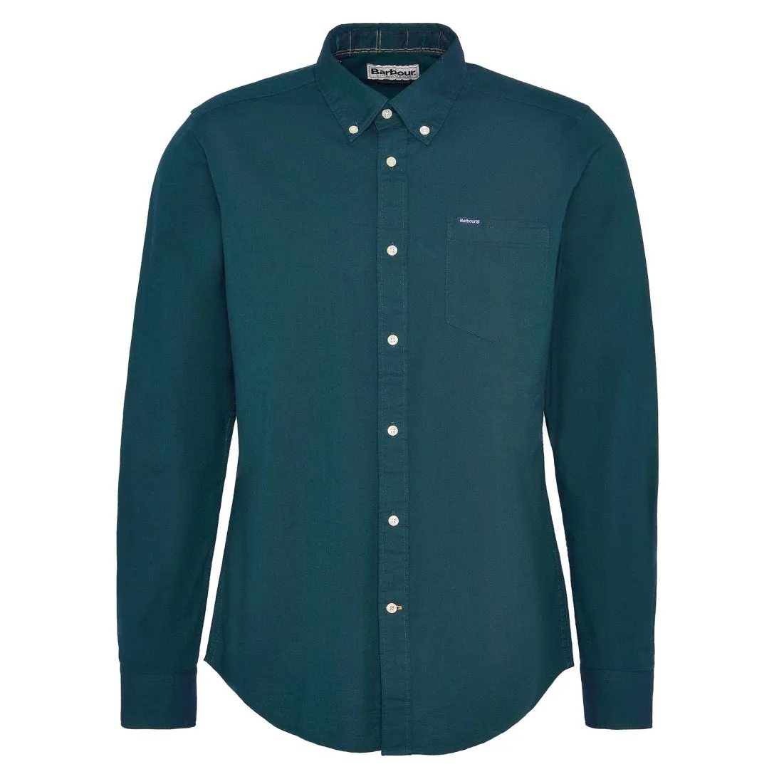 Barbour Marsden Tailored Long-Sleeved Shirt MSH5527GN59 Evergreen