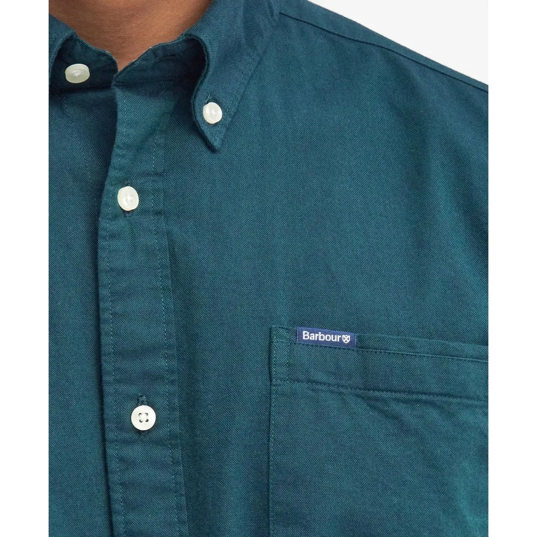 Barbour Marsden Tailored Long-Sleeved Shirt MSH5527GN59 Evergreen