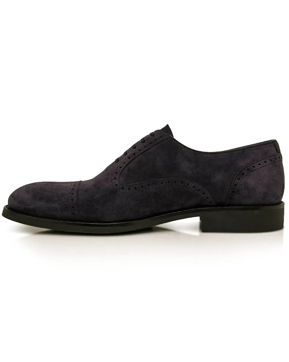 Blue Scuro Monaco Suede Oxford