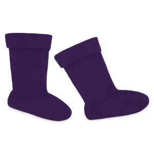 Boot Liner for Women and Teenagers - Warm Fleece Wellie Socks