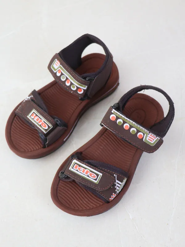 BSD11 Boys Sandal 8Yr - 17Yrs Brown