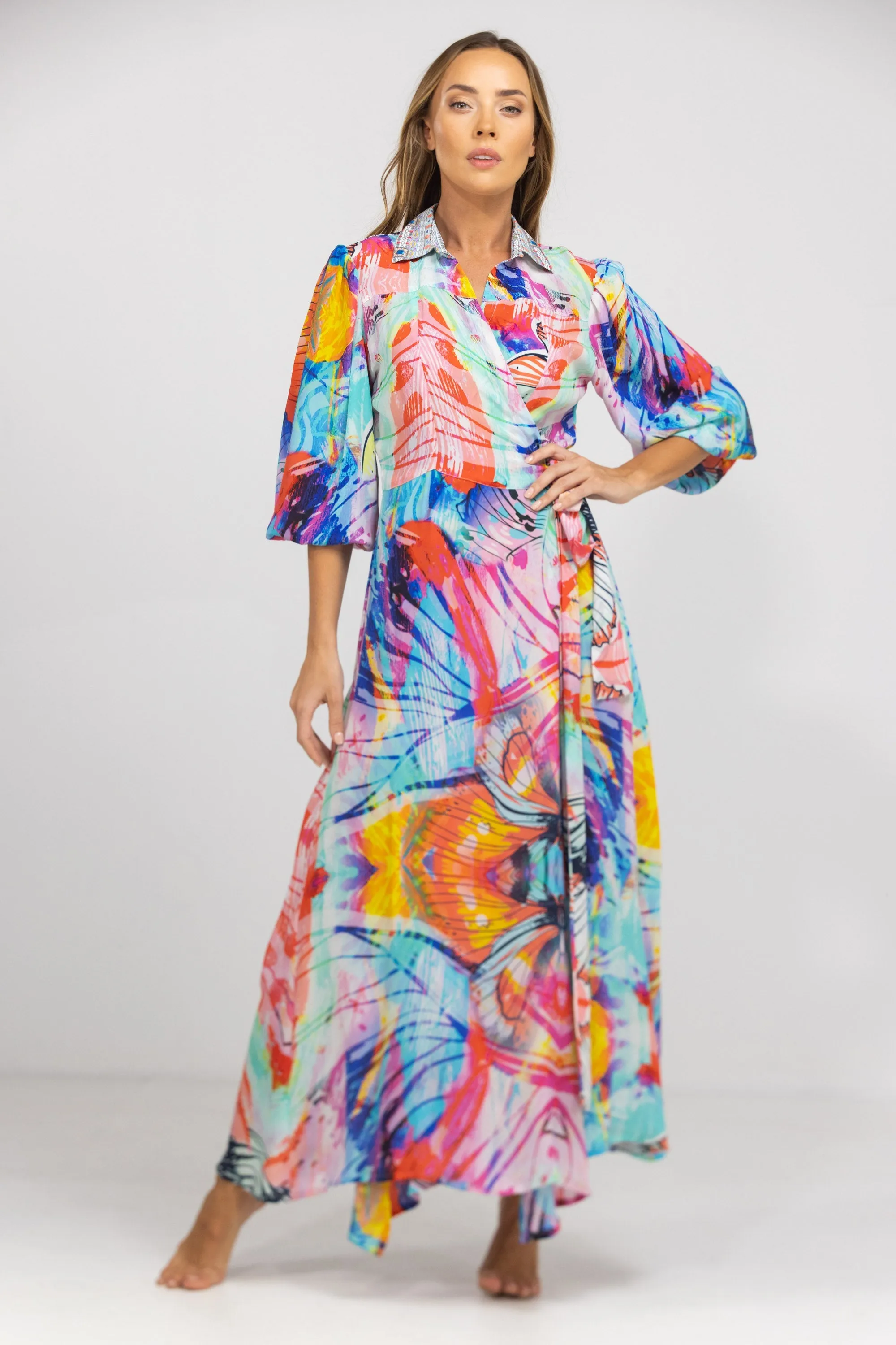 CANBERRA - SHIRT COLLAR DRESS