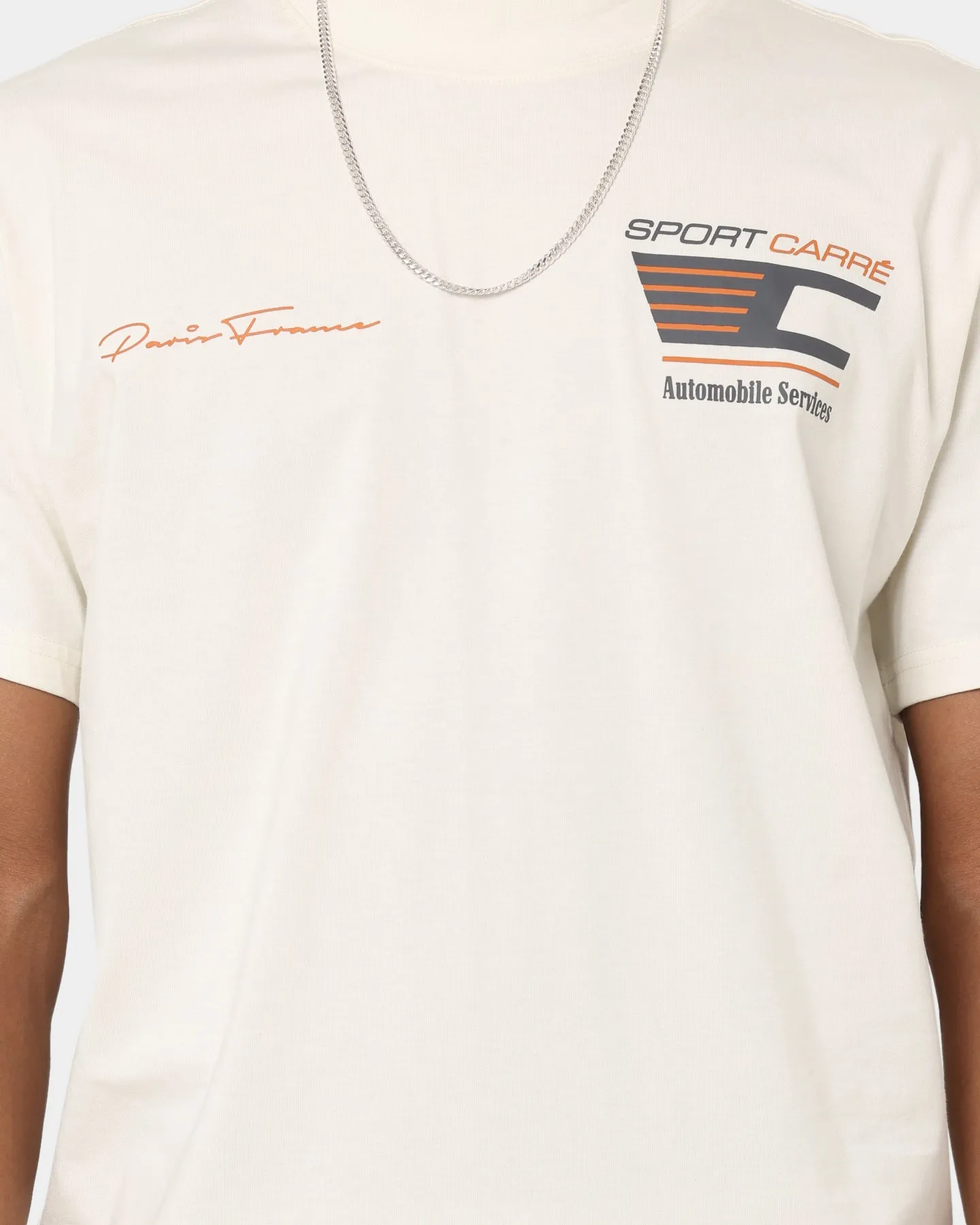 Carré Automobile T-Shirt Off White