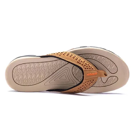 Cuzcare Men Orthopedic Sandals Anti-slip Beach Flip-flops