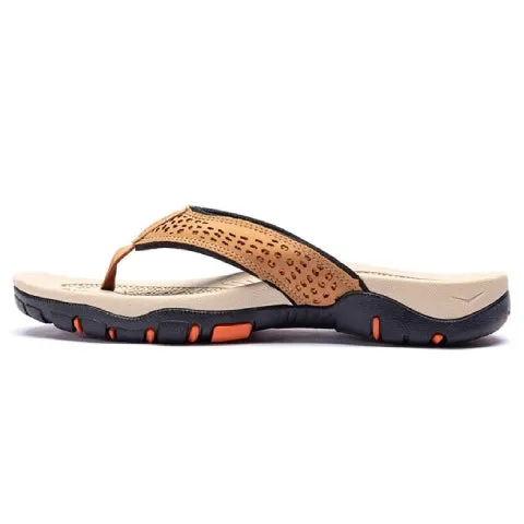 Cuzcare Men Orthopedic Sandals Anti-slip Beach Flip-flops