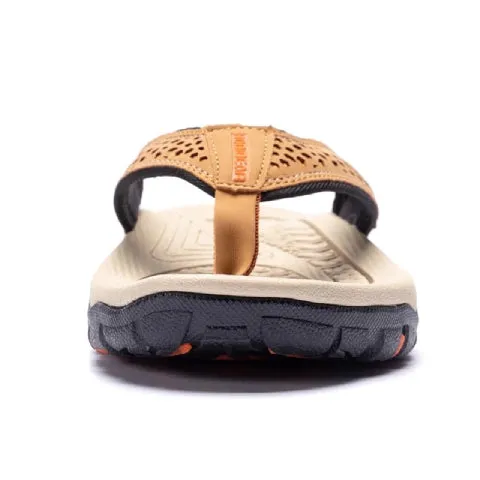 Cuzcare Men Orthopedic Sandals Anti-slip Beach Flip-flops