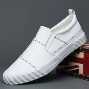 Fashion Casual Breathable Slip on Vulcanized flats Shoes
