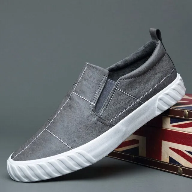 Fashion Casual Breathable Slip on Vulcanized flats Shoes