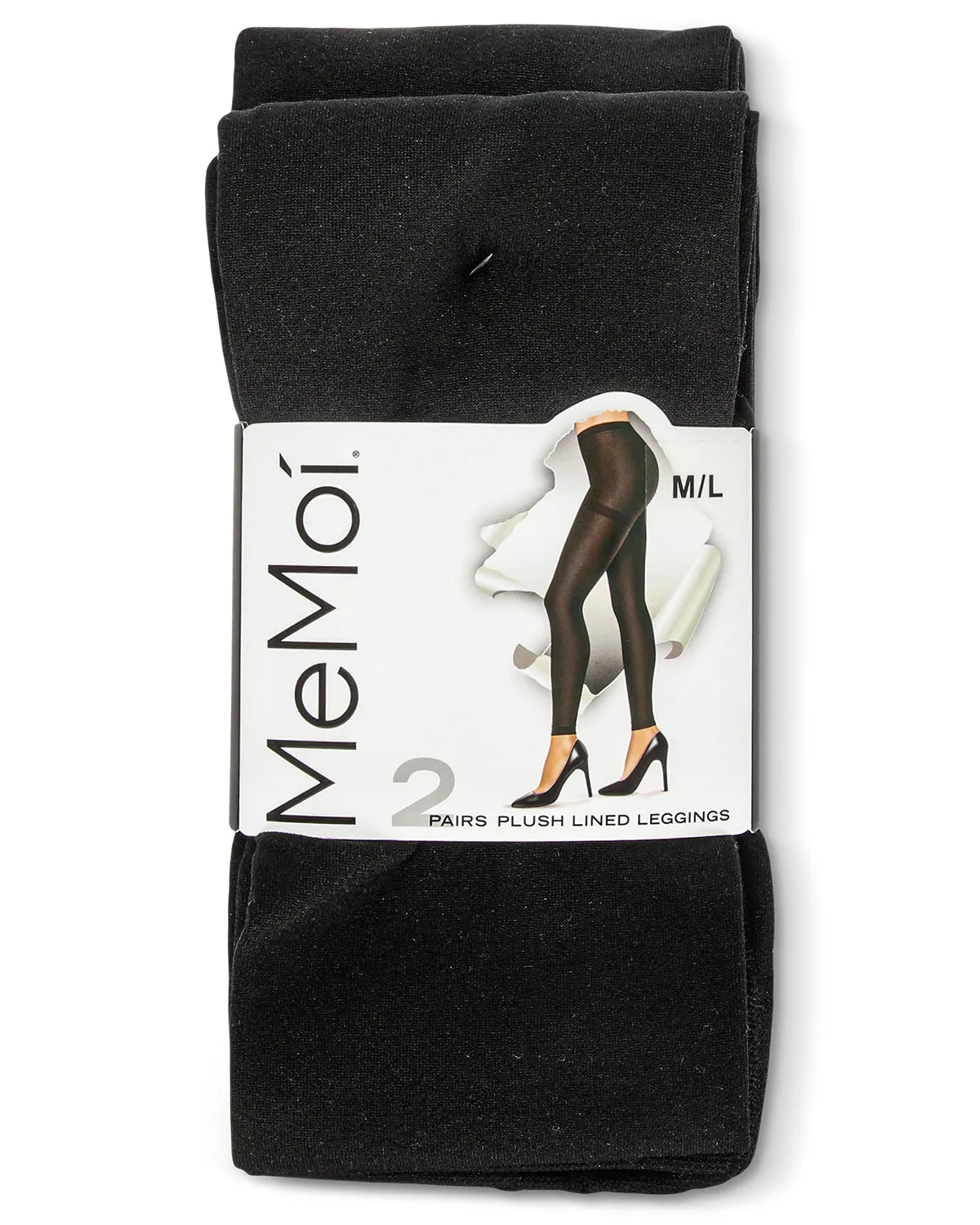 Fleece Footless Tights 2pr Pack