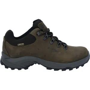Hi-Tec Womens Walk Lite Camino Ultra Leather Hiking Trainers - Brown