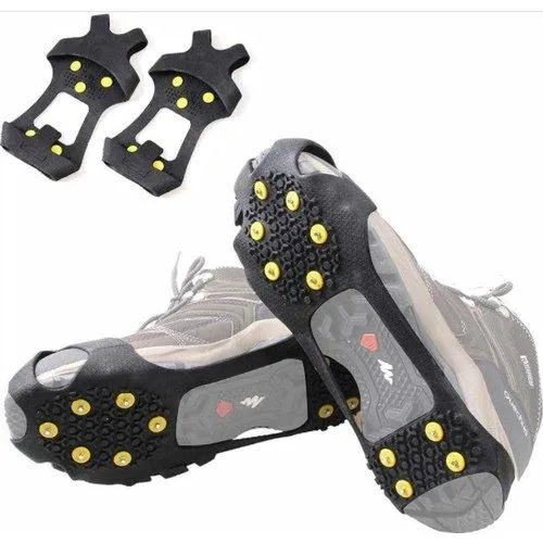 Ice Traction Silicone Nonslip Anti-Skid Snow Shoe Cleat