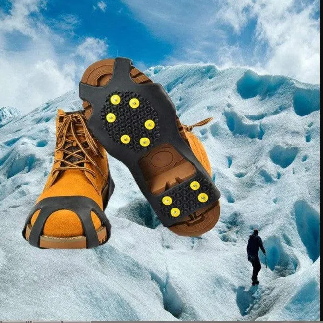 Ice Traction Silicone Nonslip Anti-Skid Snow Shoe Cleat