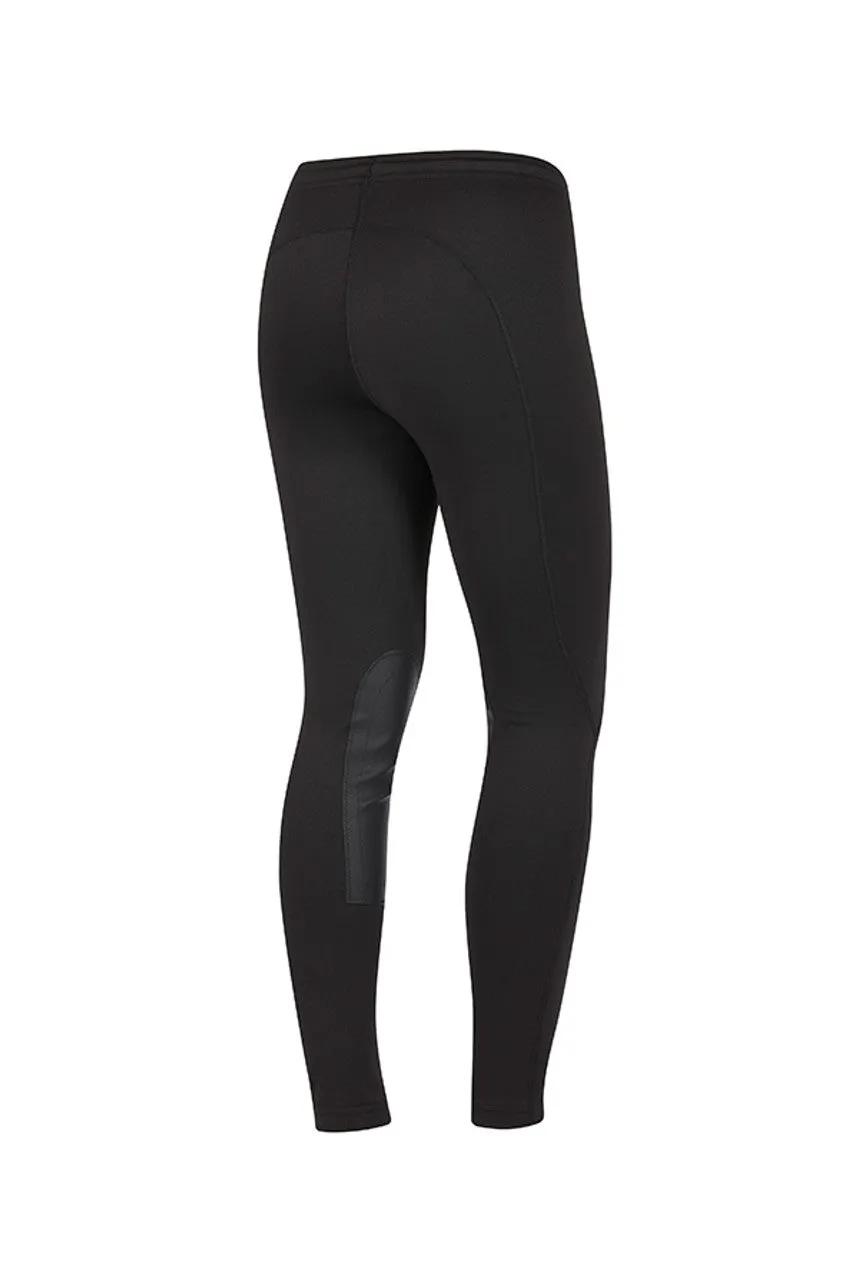 Kids Fleece Lite II Knee Patch Tight (2021) - Black