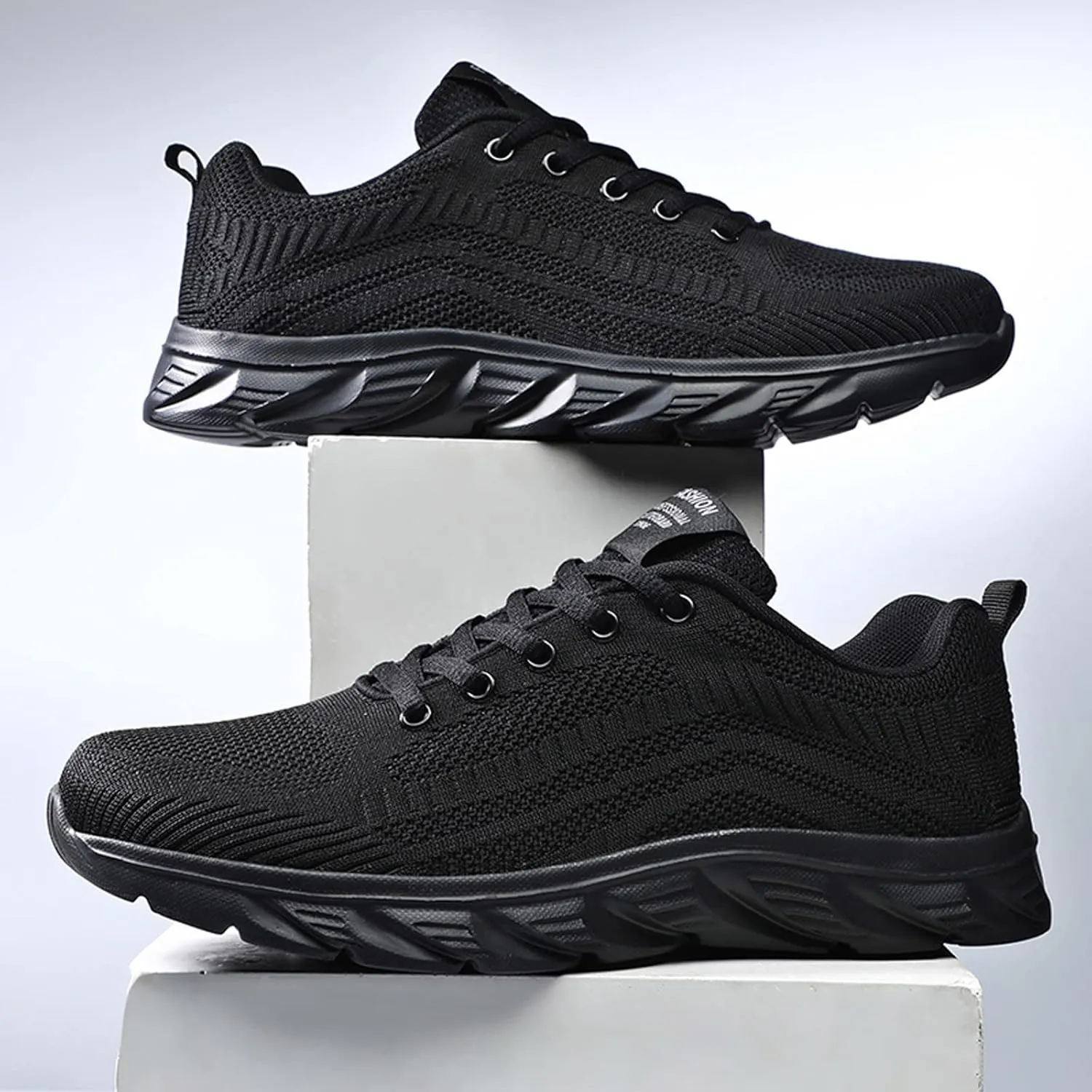 Men's Casual Dress Sneakers Oxfords Business Mesh Breathable Slip On Shoes Women Jogging Business Casual Shoes Walking Sneakers Waterproof Tennis Shoe Trainers Shoe