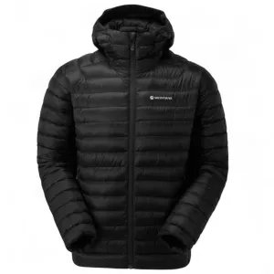 Montane Anti-Freeze Packable Hooded Down Jacket - Black