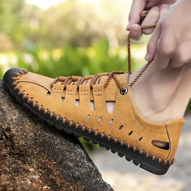 Multipurpose Summer Leather Shoes