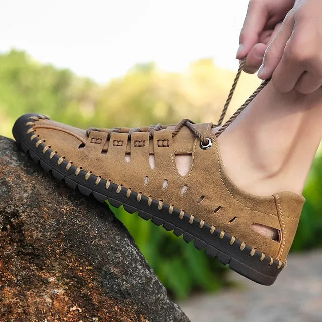 Multipurpose Summer Leather Shoes
