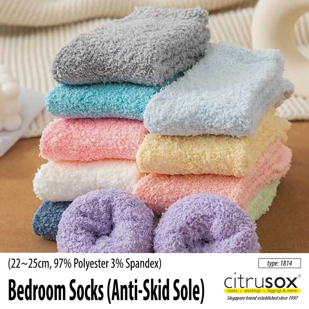 Pastel Anti-Skid Bedroom Sleeping Socks
