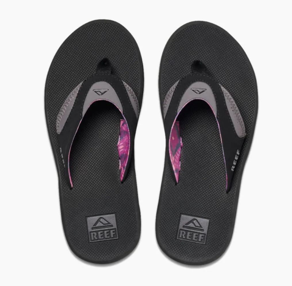 Reef  Fanning - Black/Grey