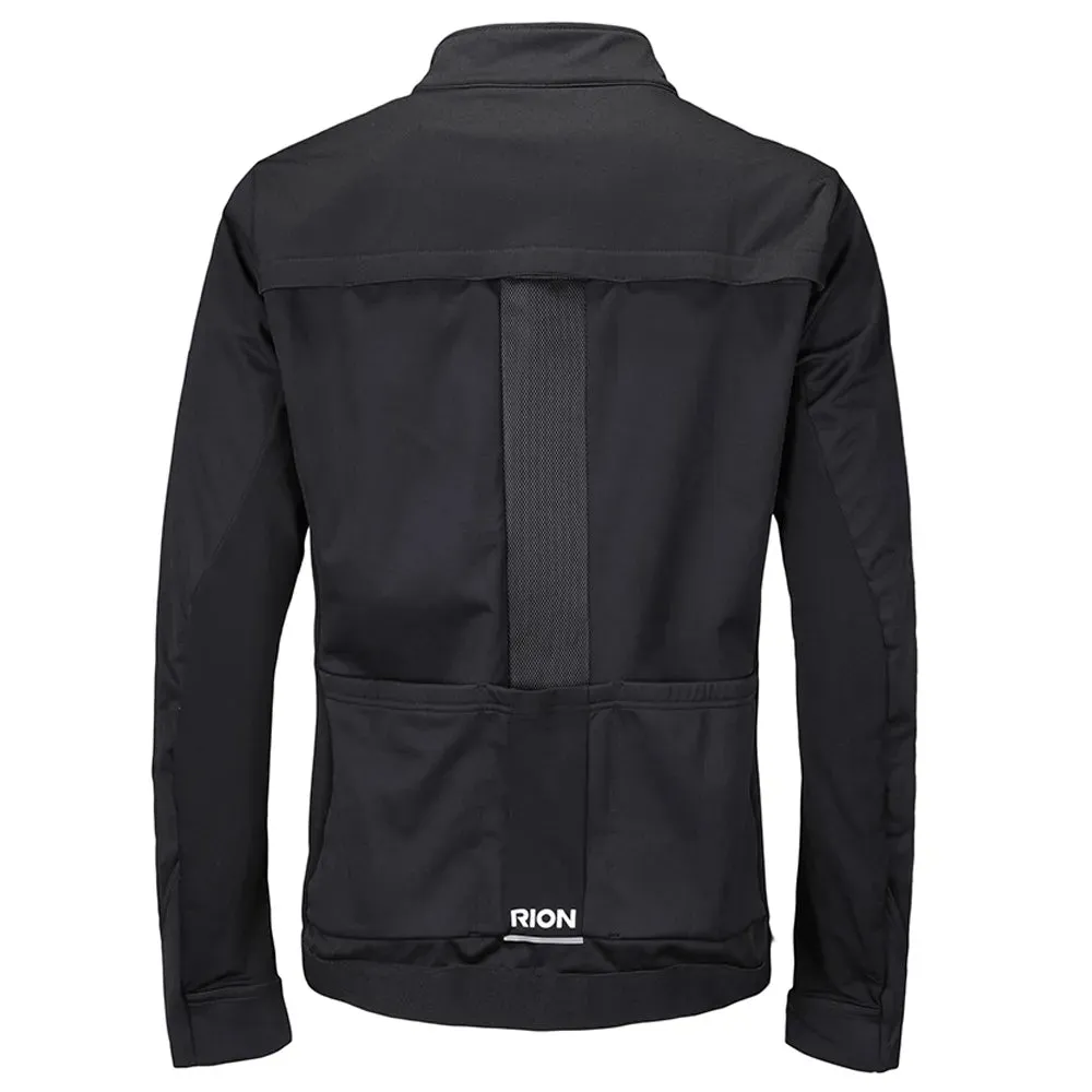 RION Windbreaker Thermal Cycling Jacket Man Winter Bicycle Clothing Windshield MTB Reflective Bike Jackets for Men Maillot