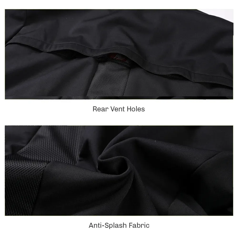 RION Windbreaker Thermal Cycling Jacket Man Winter Bicycle Clothing Windshield MTB Reflective Bike Jackets for Men Maillot