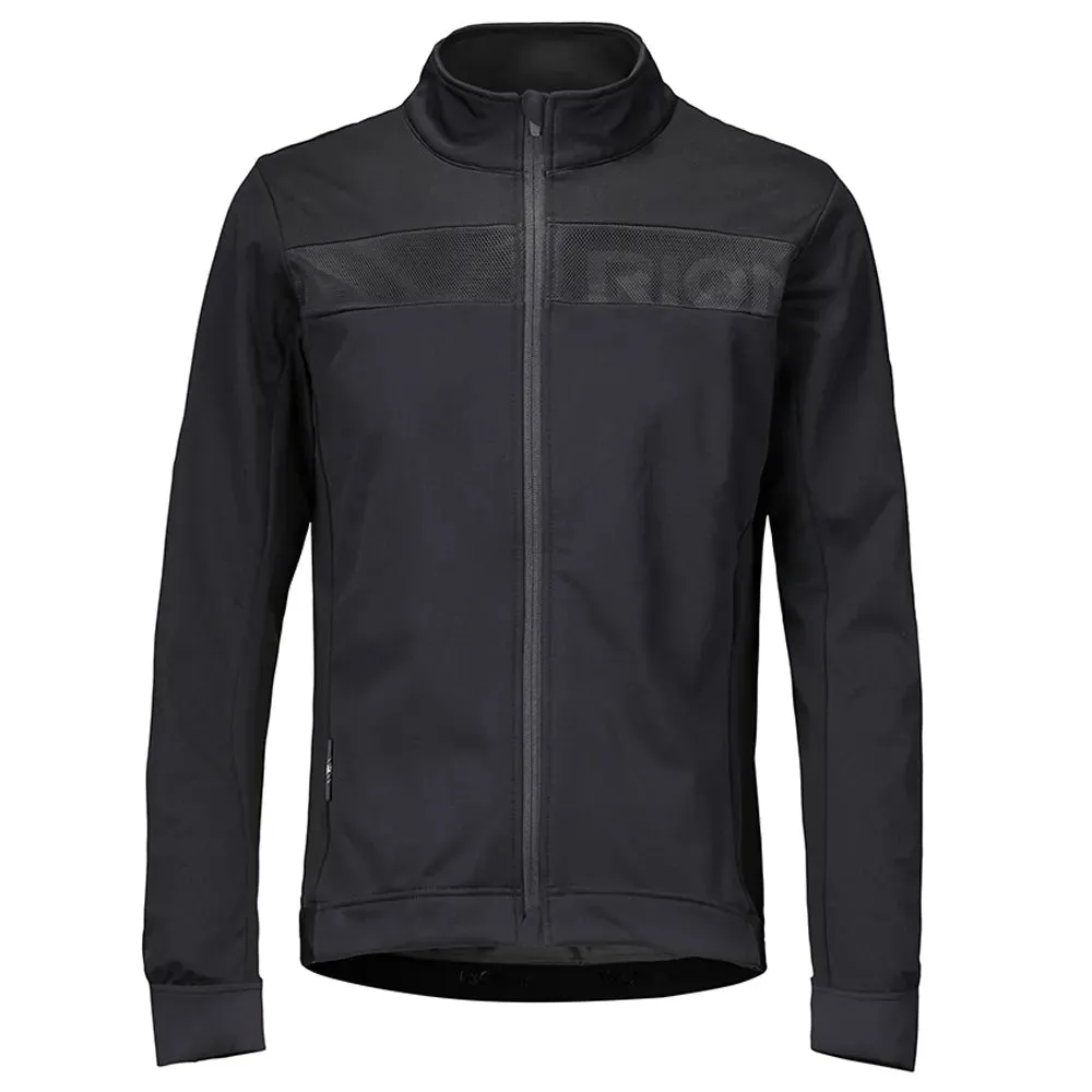RION Windbreaker Thermal Cycling Jacket Man Winter Bicycle Clothing Windshield MTB Reflective Bike Jackets for Men Maillot