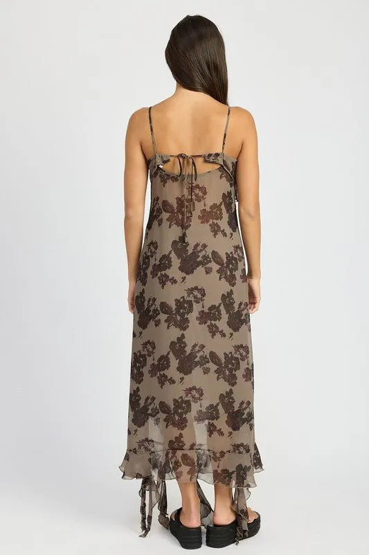 Ruffle Maxi Dress