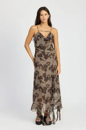 Ruffle Maxi Dress