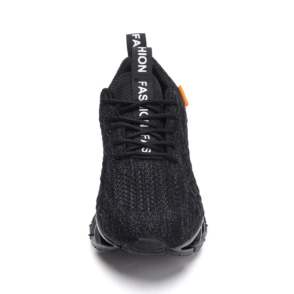 SKDOIUL Black Tennis Shoes Men mesh Breathable Comfort Fashion Running Shoes Sport Athletic Walking Sneakers Man Runner Jogging Shoes Size 9.5