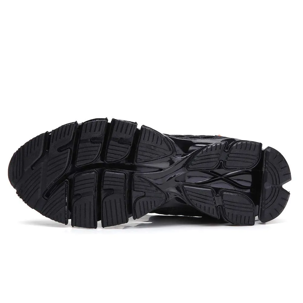 SKDOIUL Black Tennis Shoes Men mesh Breathable Comfort Fashion Running Shoes Sport Athletic Walking Sneakers Man Runner Jogging Shoes Size 9.5