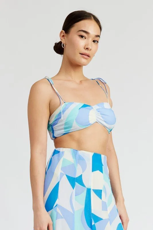 Spaghetti Strap Crop Top