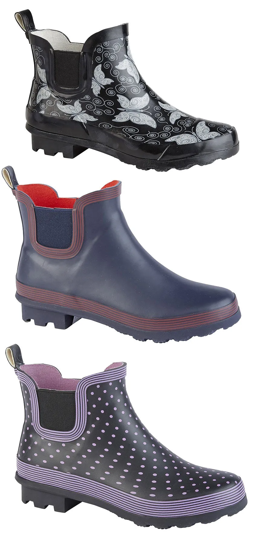 Stormwells Elastic Gusset Short Welly Boot