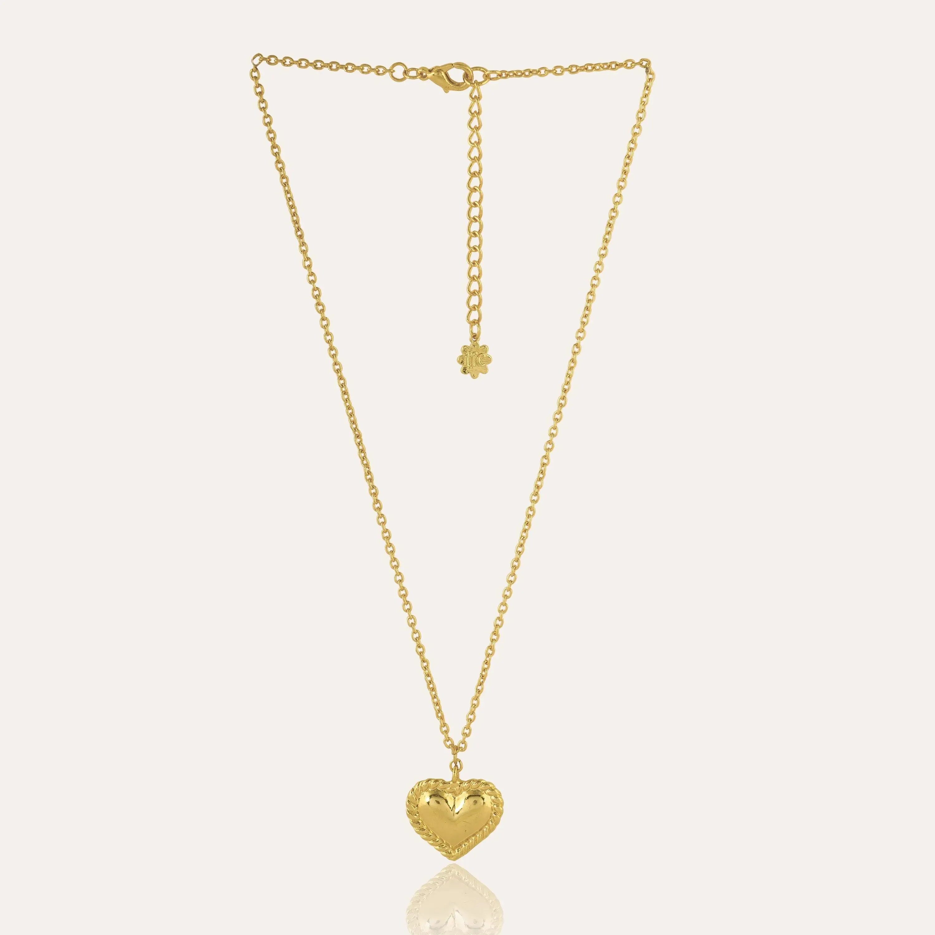 TFC Heartfelt Gold Plated Pendant Necklace