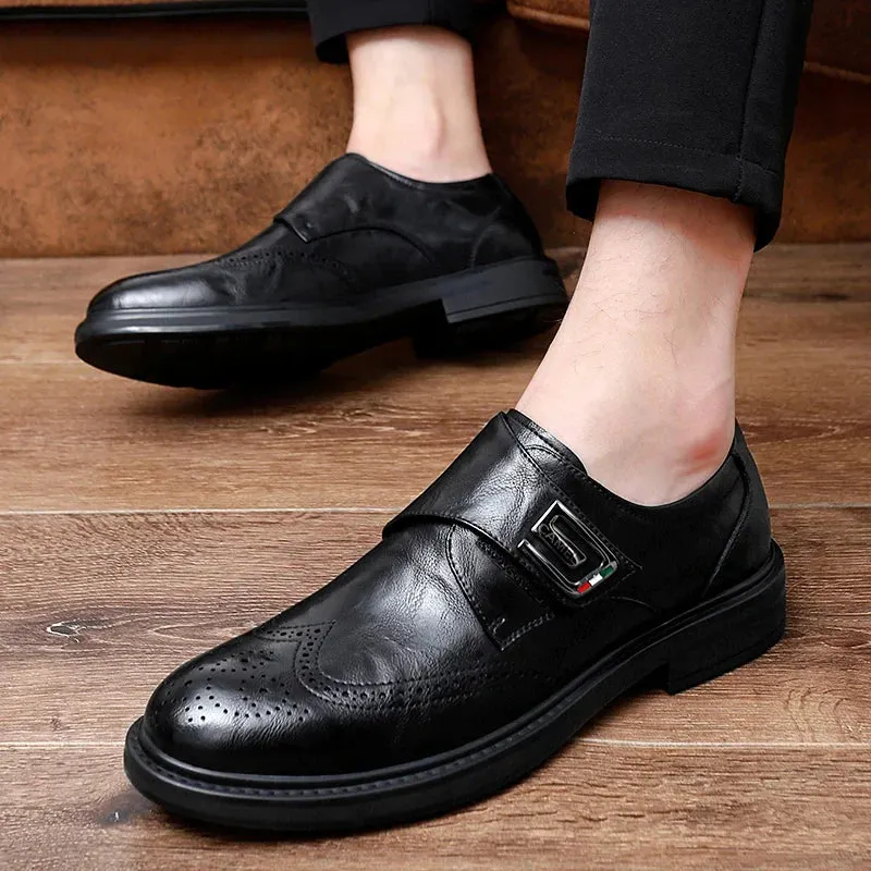 TitanCraft business leather shoes for men