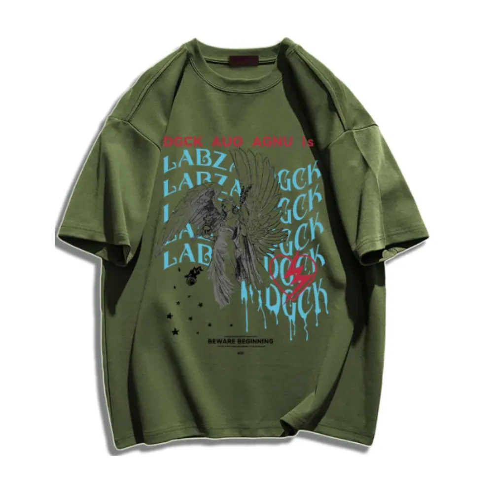 “Urban Bold Angel Graphic” T-shirt