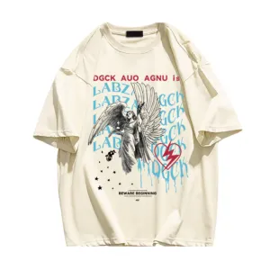 “Urban Bold Angel Graphic” T-shirt