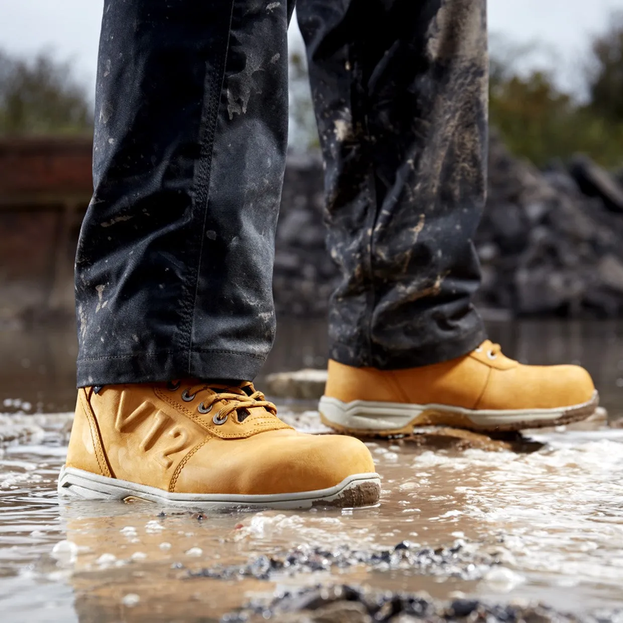 V12 Lynx IGS Waterproof and Breathable Safety Boot - Tan