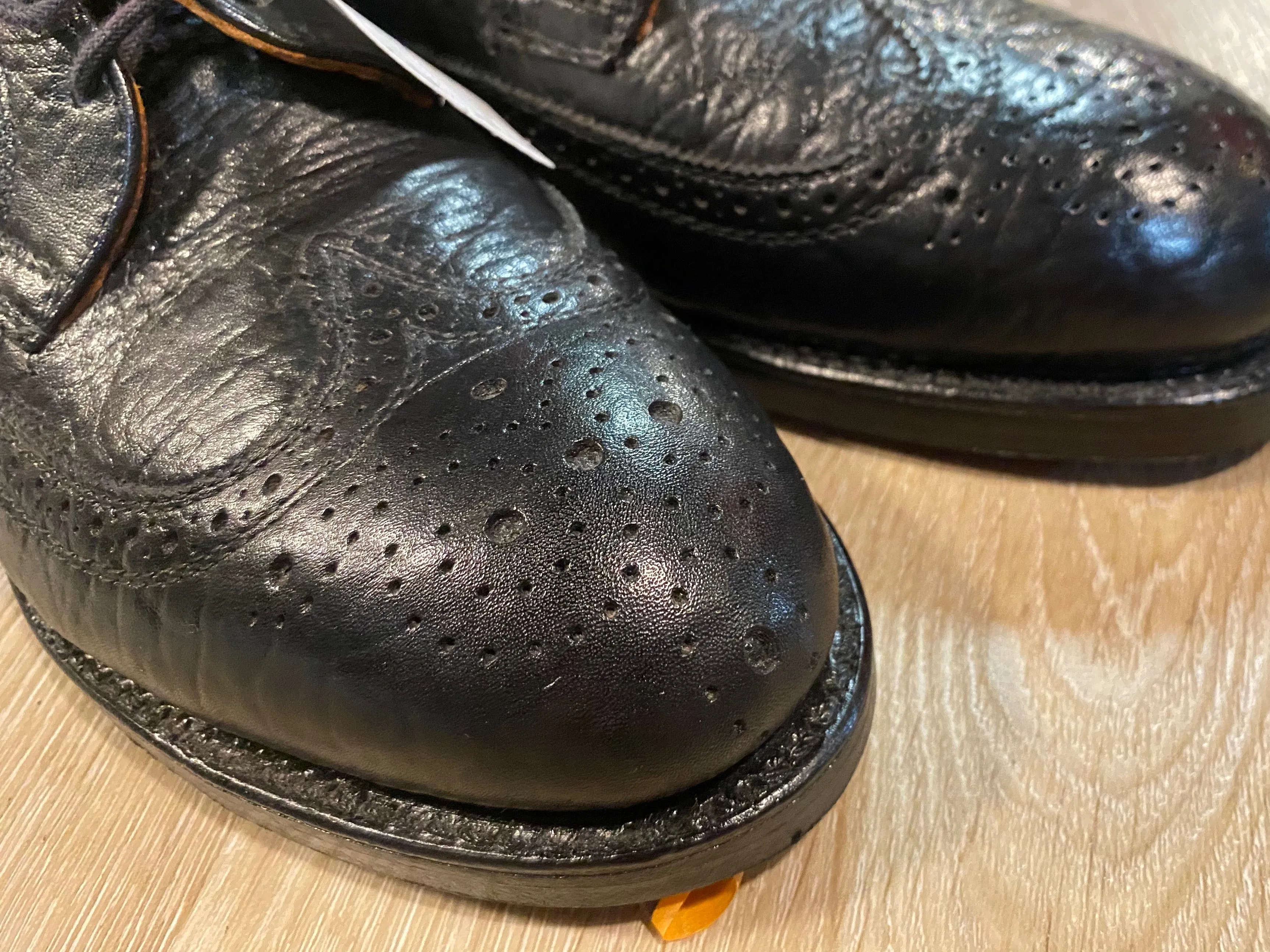 Wingtip Brogue Hector La Montagne Protective Derby Shoe 7M 39/40 (Canada)