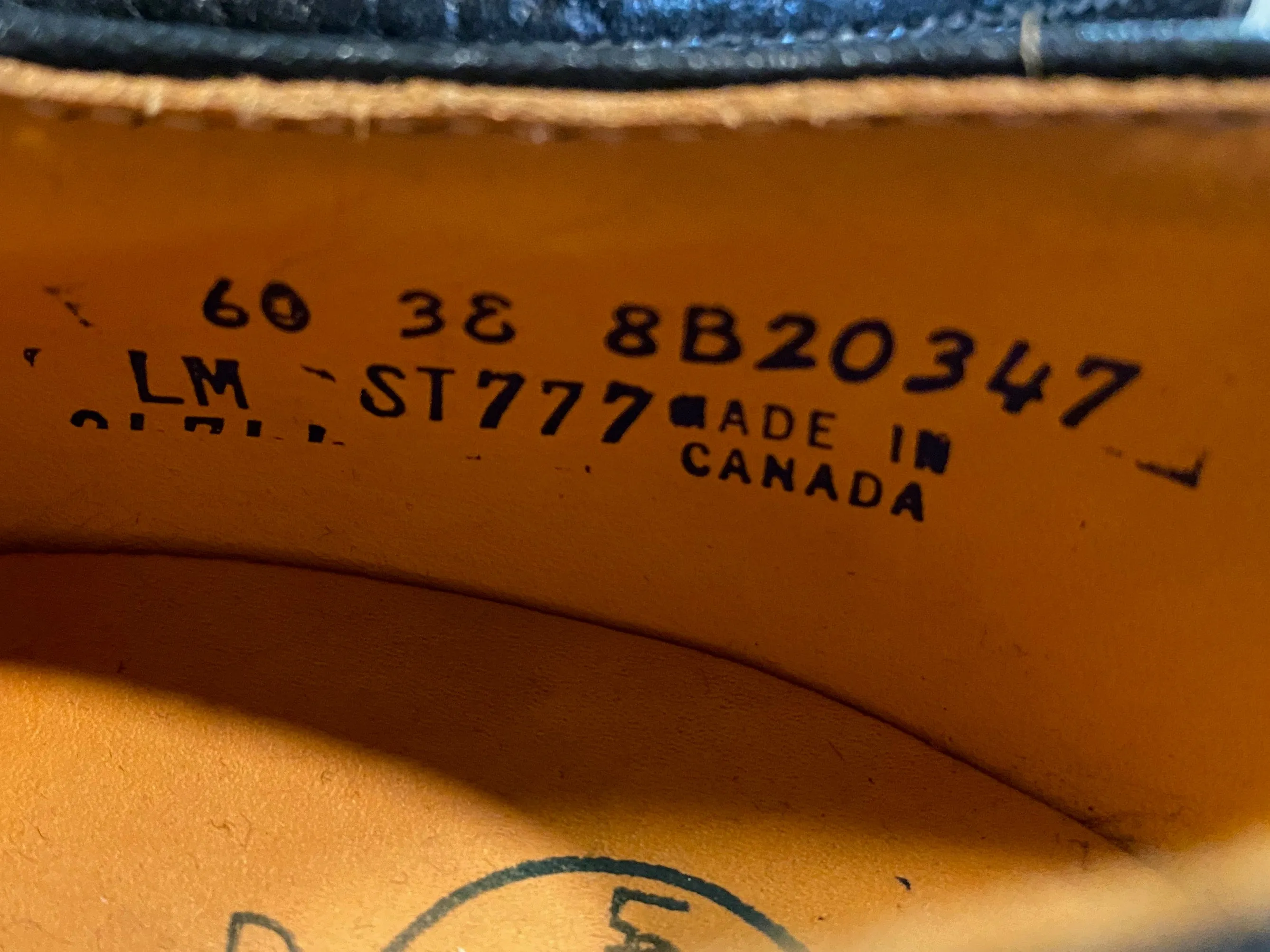 Wingtip Brogue Hector La Montagne Protective Derby Shoe 7M 39/40 (Canada)