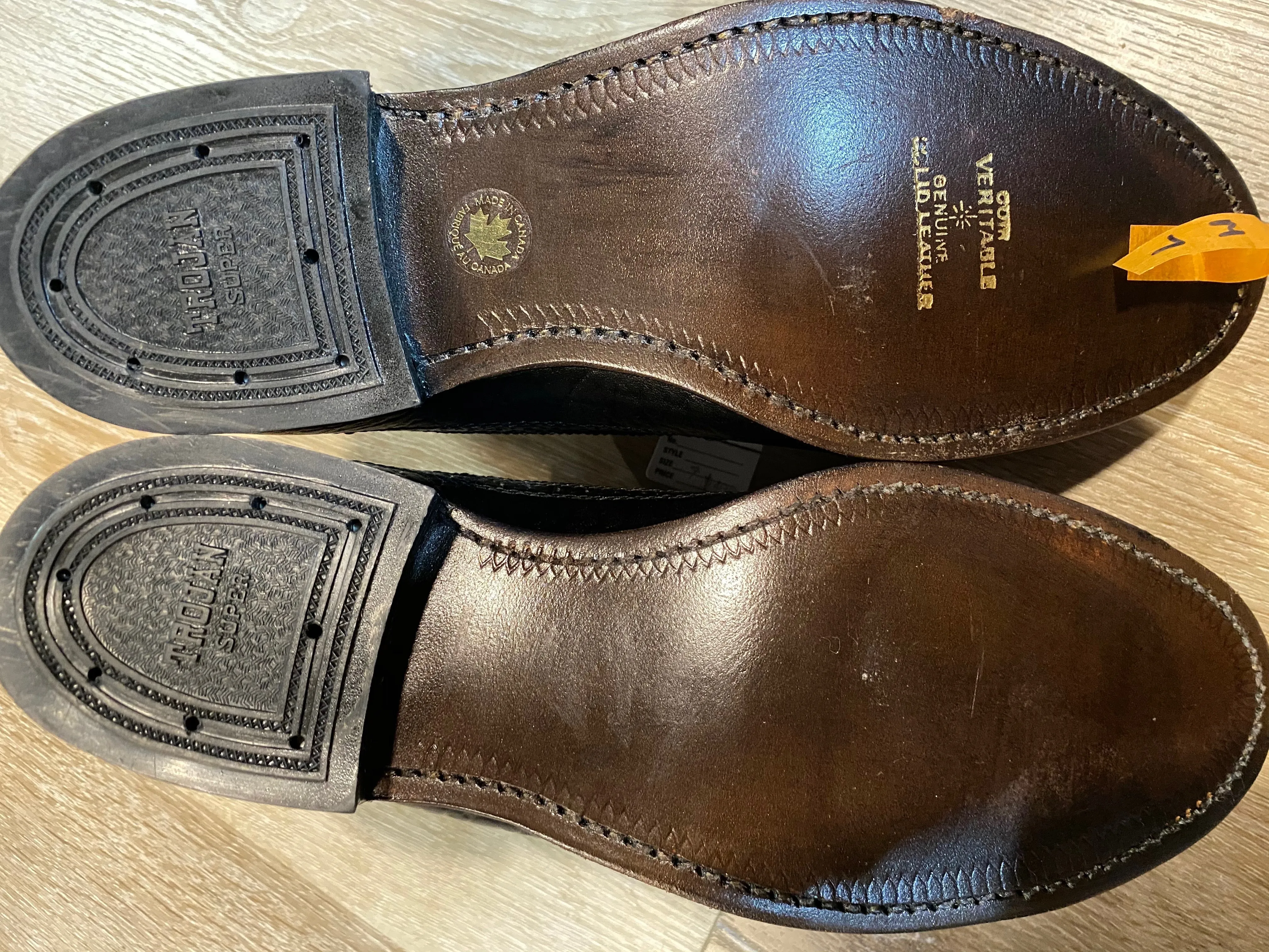 Wingtip Brogue Hector La Montagne Protective Derby Shoe 7M 39/40 (Canada)