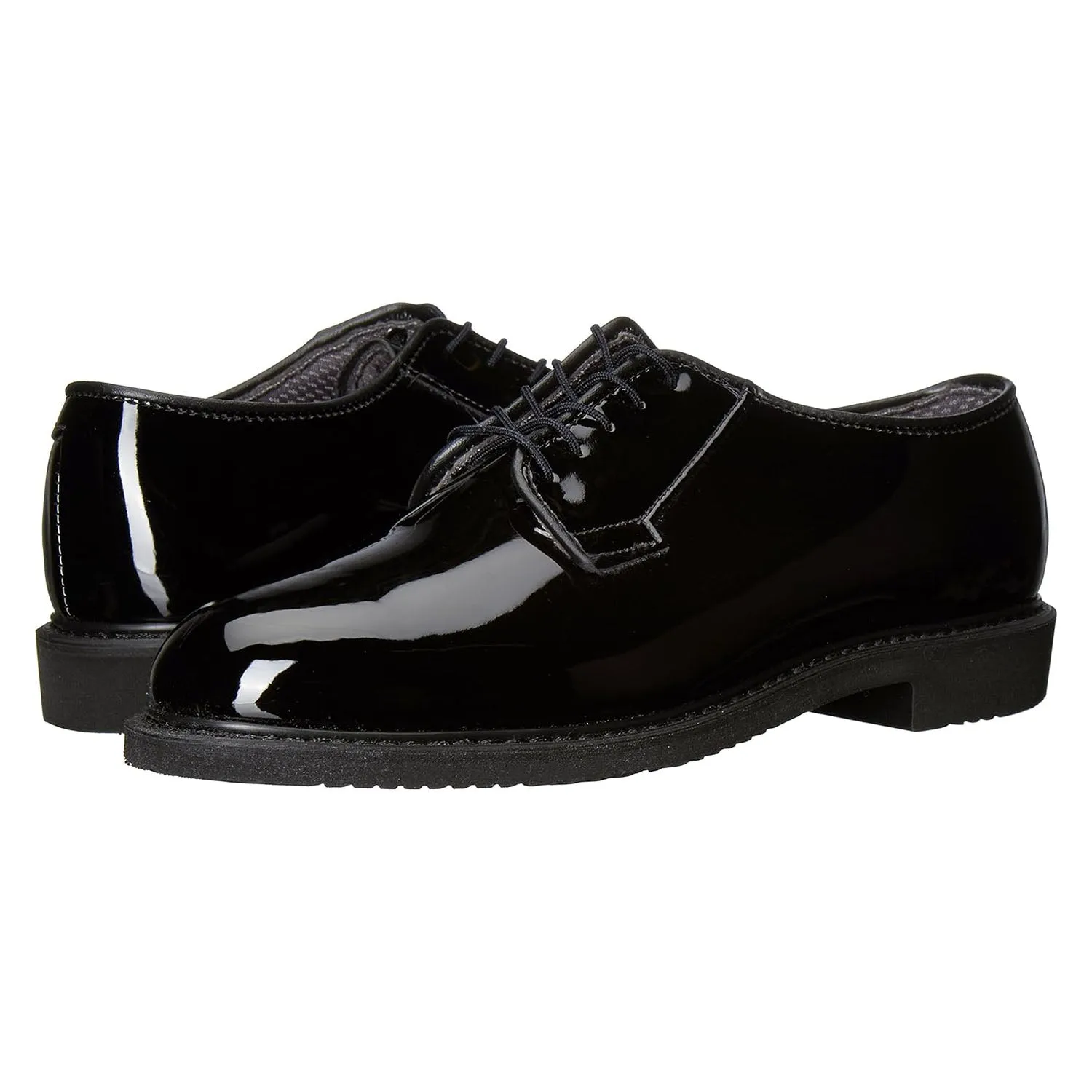 Women's Dress Oxfords Black Gloss - Bates Lites 731
